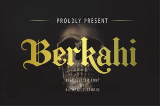 Berkahi: Navigating the Bold World of Gothic Blackletter Design