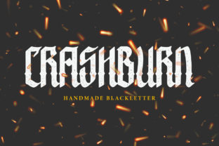 Crashburn: Evaluating a Bold Blackletter for Authentic Vintage Design Projects