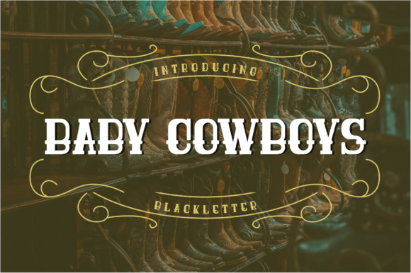 Evaluating the Baby Cowboys Typeface for Retro Western Design Projects