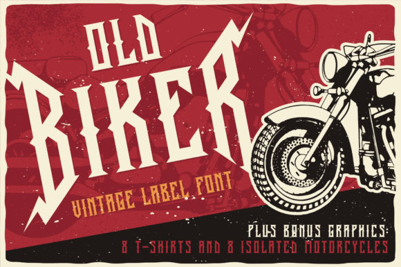 Old Biker: The Bold Blackletter Font for Urban Design