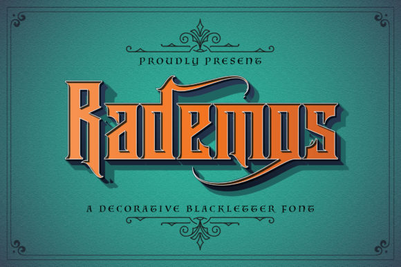 Rademos: Unlocking the Power of Authentic Blackletter in Modern Design