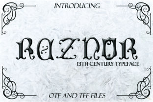 Reznor Typeface Evaluation
