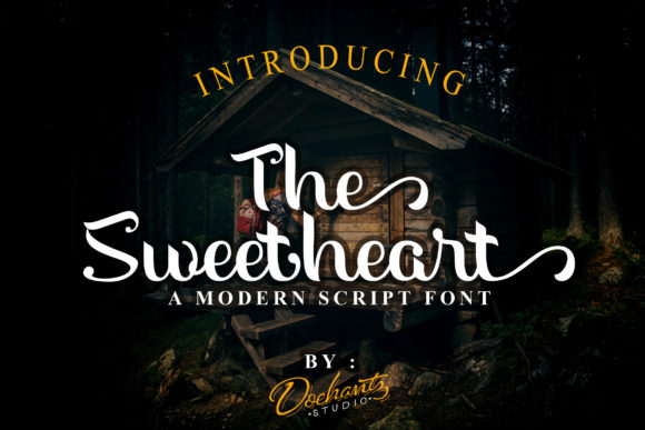 The Sweetheart: Bridging Elegant Script and Semi-Blackletter in Modern Design