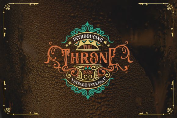 The Throne: Elevating Brand Identity with Gothic Typography