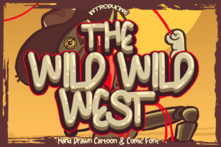 The Wild Wild West: A Playful Typeface for Creative Design