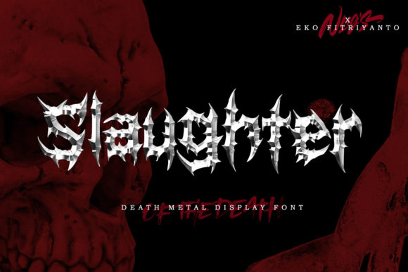 Unleashing the Power of Slaughter: A Bold Typeface for High-Impact Design