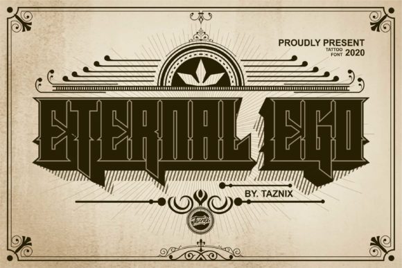 Unveiling Eternal Ego: A Deep Dive into Vintage Dramatic Typography